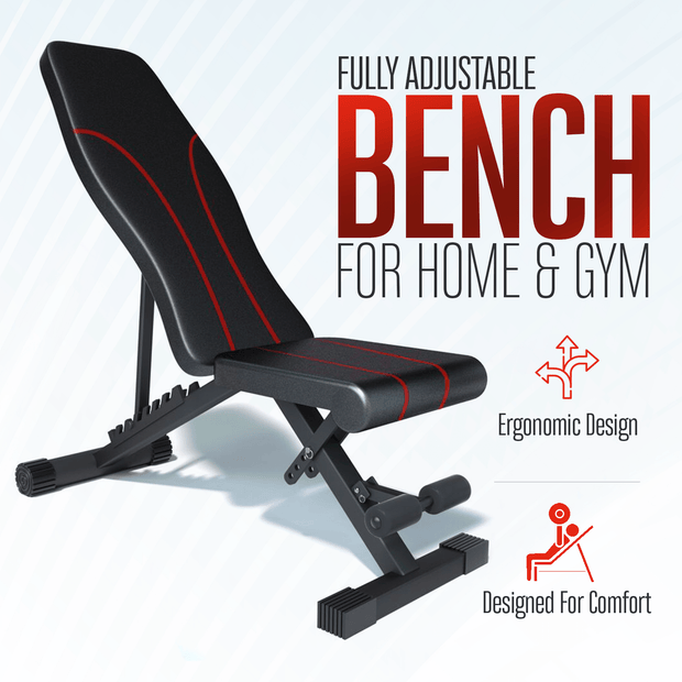 Strongway Gym Supplies STRONGWAY™ Adjustable Weight Bench