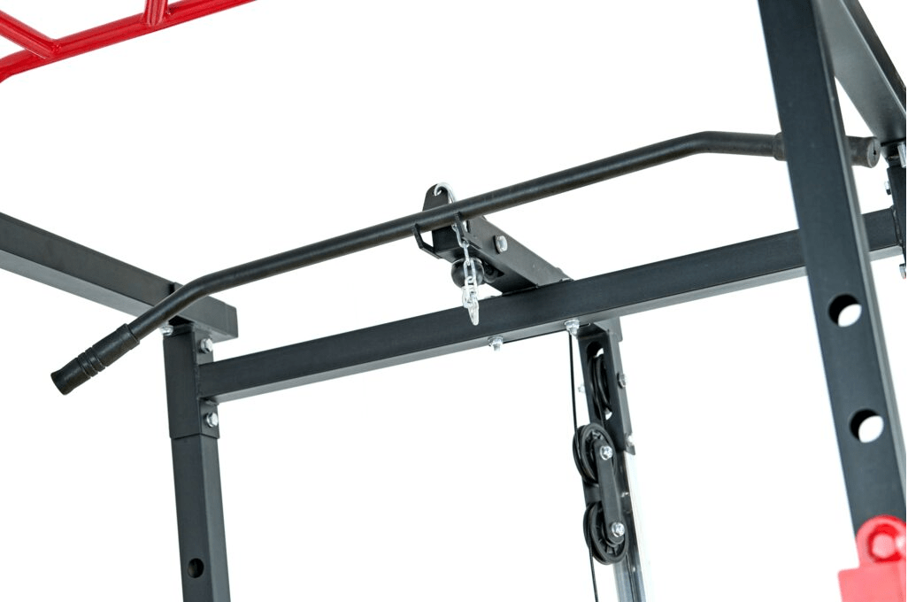 Multi-Gym Squat Rack (Power Cage with Cable Pulley System) | Strongway ...