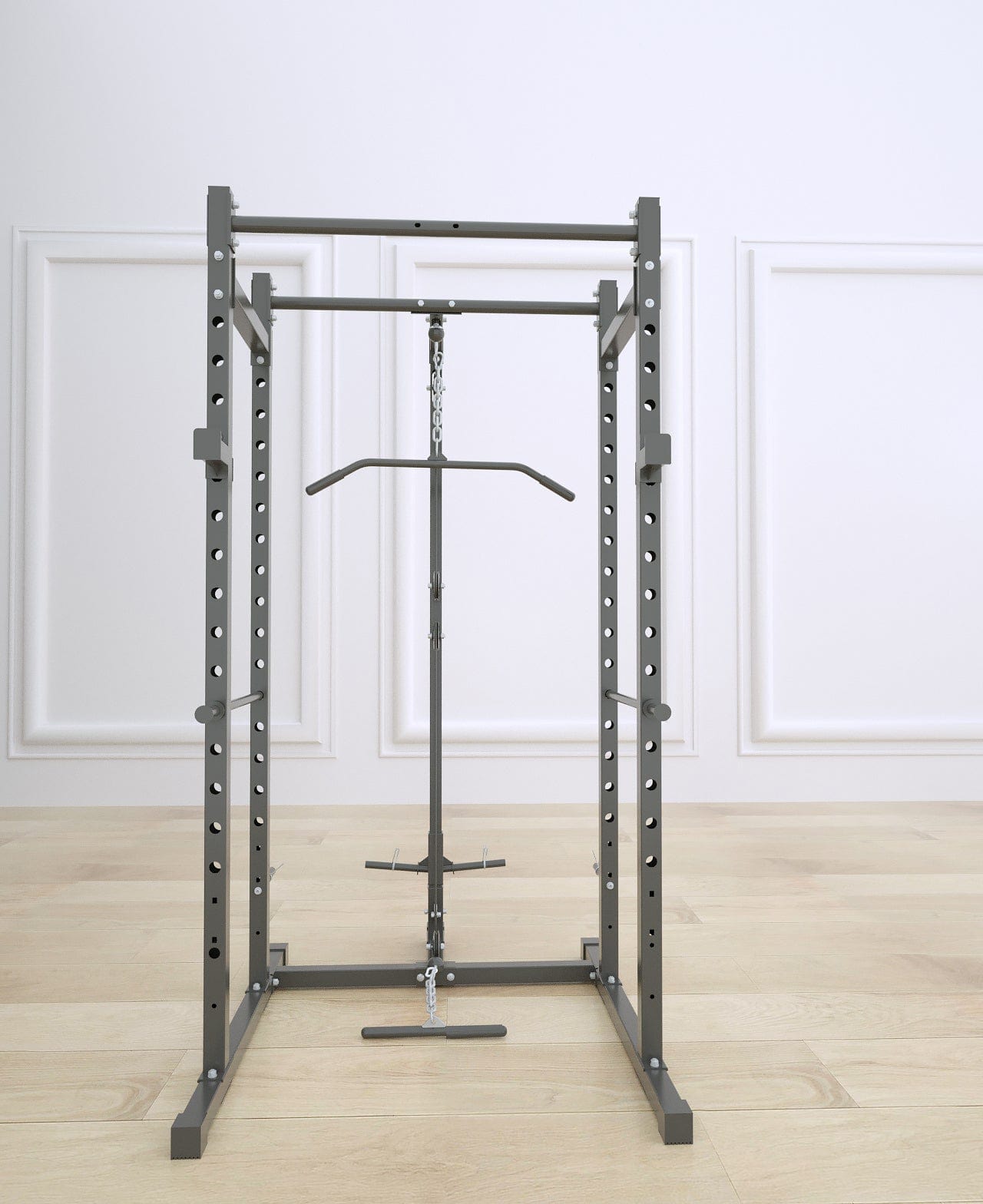 Multi-Gym Squat Rack (Power Cage with Cable Pulley System) | Strongway ...